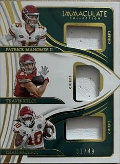 Patrick Mahomes II / Travis Kelce / Isiah Pacheco