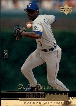 Carlos Febles #83 Baseball Cards 2000 Upper Deck Gold Reserve