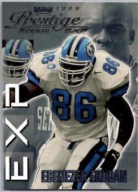 Ebenezer Ekuban #EX13 Football Cards 1999 Playoff Prestige Exp