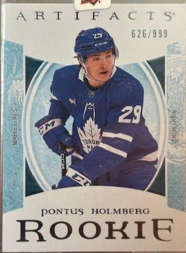 Pontus Holmberg #228 2022 Upper Deck Artifacts Hockey
