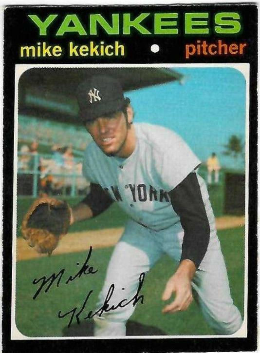 Mike Kekich #703 Baseball Cards 1971 O Pee Chee
