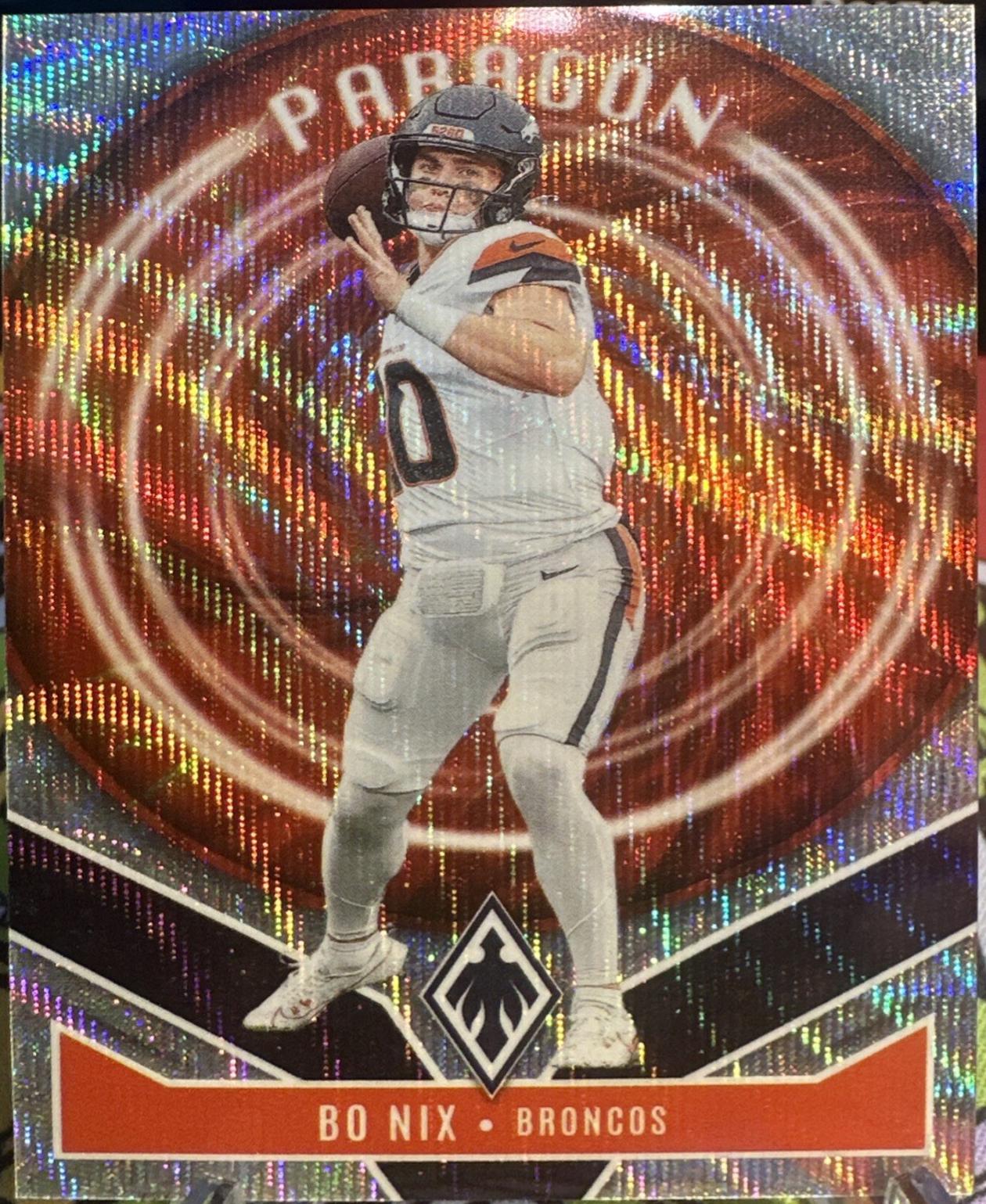 2025 Bo Nix [Silver Hyper] #14