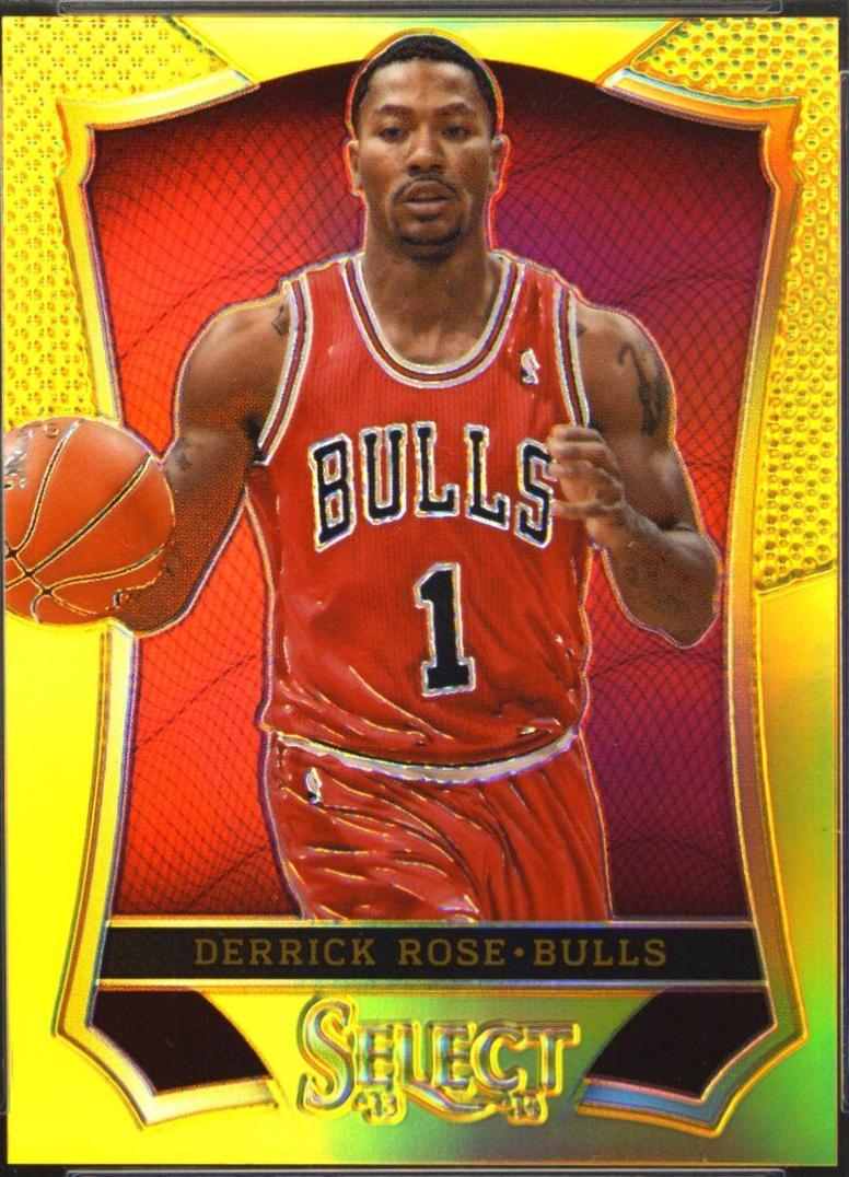 Derrick Rose [Gold Prizm] #132