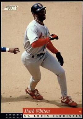 Mark Whiten #440 Baseball Cards 1994 Score