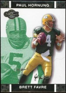 Brett Favre / Paul Hornung {Holosilver Red]