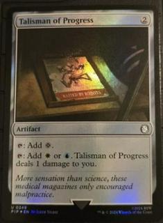 Talisman of Progress