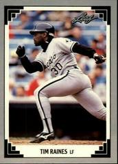 Tim Raines #413 Baseball Cards 1991 Leaf Prices