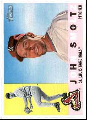 John Smoltz #507 2009 Topps Heritage Baseball