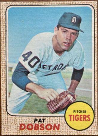 Pat Dobson #22 Baseball Cards 1968 O Pee Chee