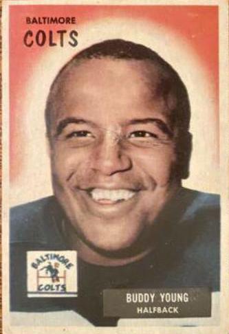 Buddy Young #65 1955 Bowman Football