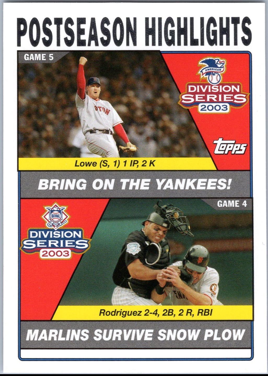 Derek Lowe / Ivan Rodriguez [Black] #353