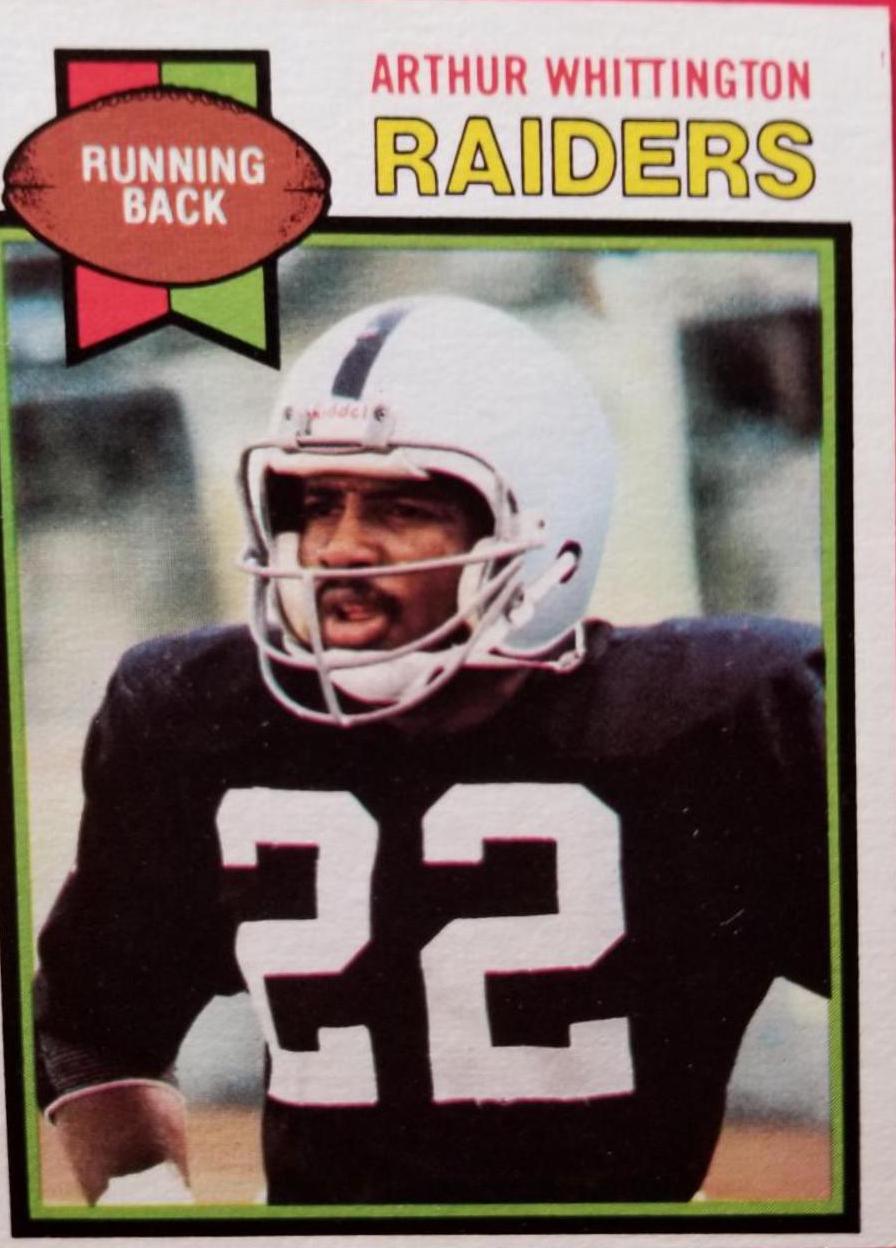 Arthur Whittington #128 Football Cards 1979 Topps