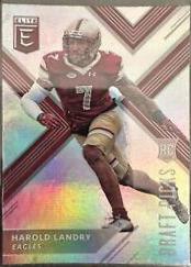 Harold Landry #153 2018 Panini Elite Draft Picks Football
