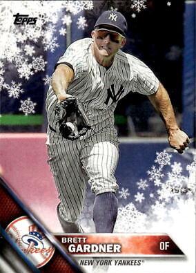 Brett Gardner #HMW10 Baseball Cards 2016 Topps Holiday
