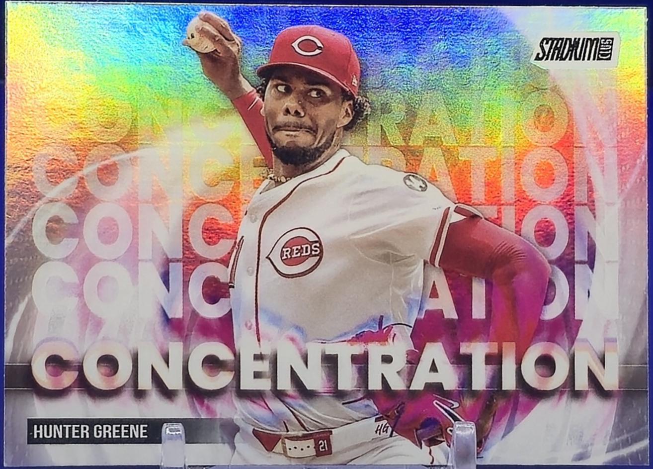 Hunter Greene #C-16 Prices | 2025 Topps Stadium Club Concentration