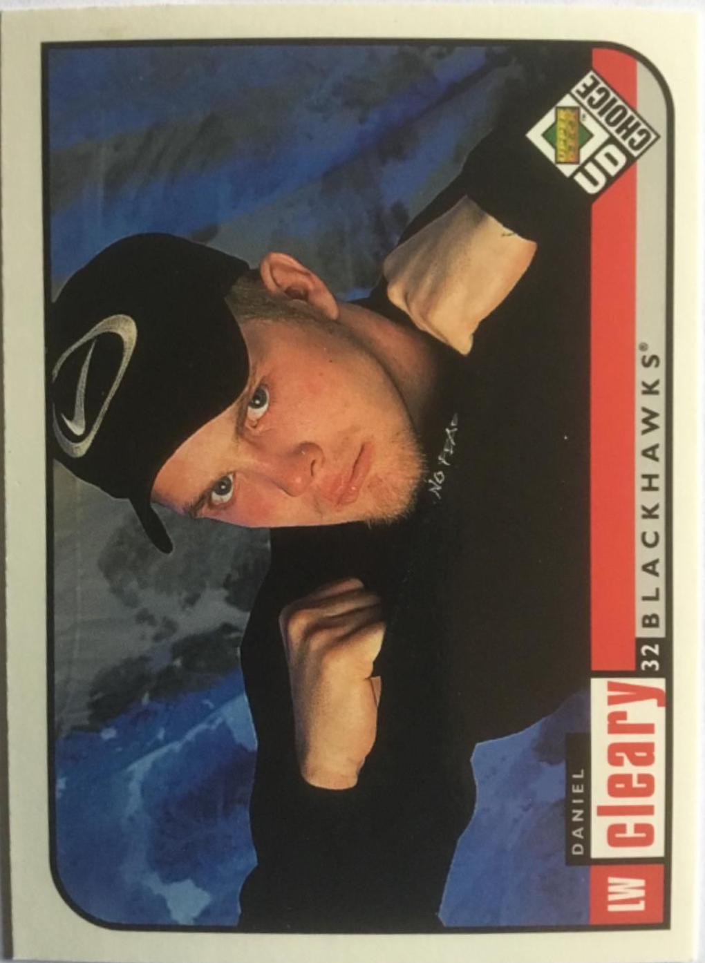 Daniel Cleary #44 Hockey Cards 1998 Upper Deck