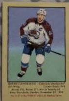 Gabriel Landeskog #R-37 Hockey Cards 2022 Parkhurst Champions Retro Autograph