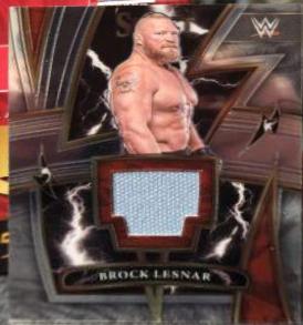 Brock Lesnar #SP-BLS Wrestling Cards 2022 Panini Select WWE Sparks