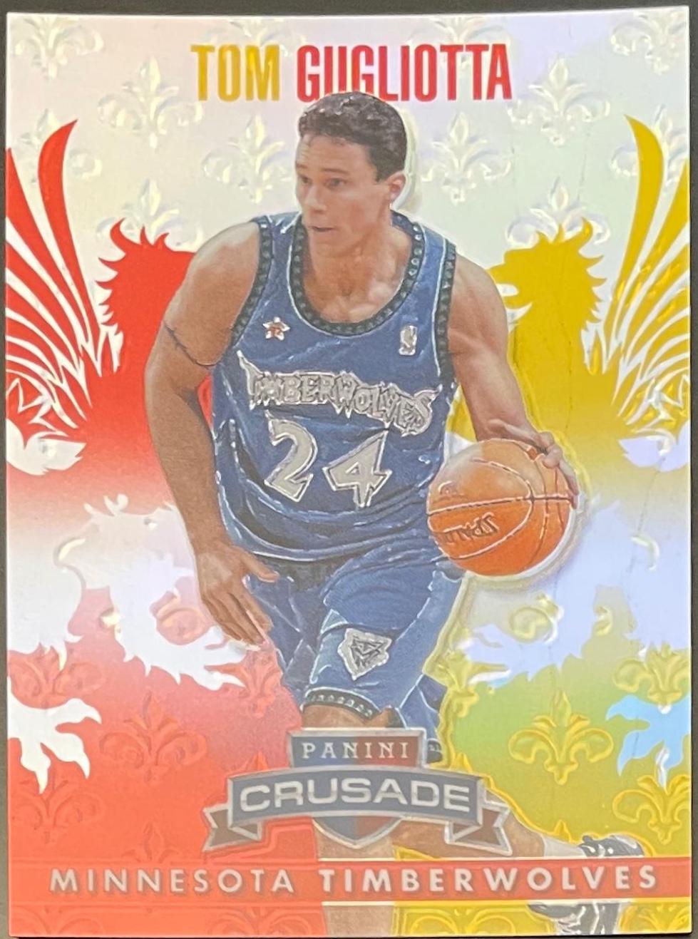 Tom Gugliotta #24 2013-14 Panini Crusade Basketball Crusade