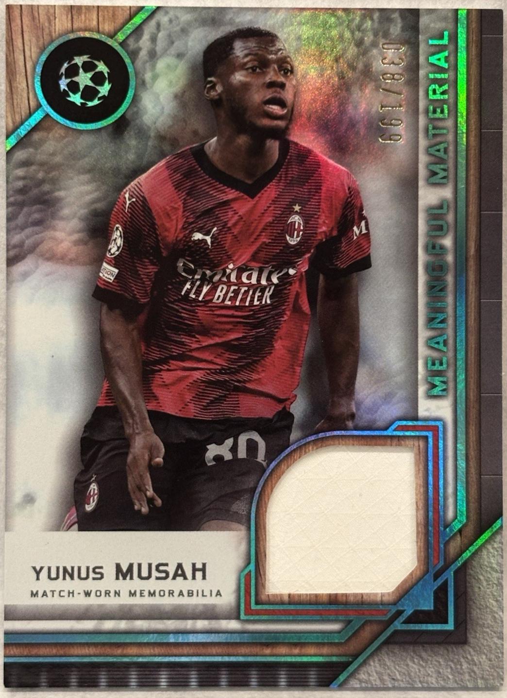 Yunus Musah [Aquamarine] #MMSR-YU