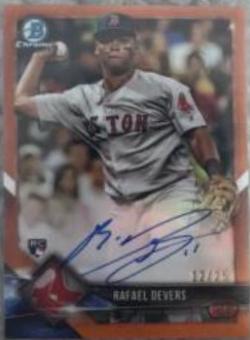 Rafael Devers [Orange Refractor] #CRA-RD