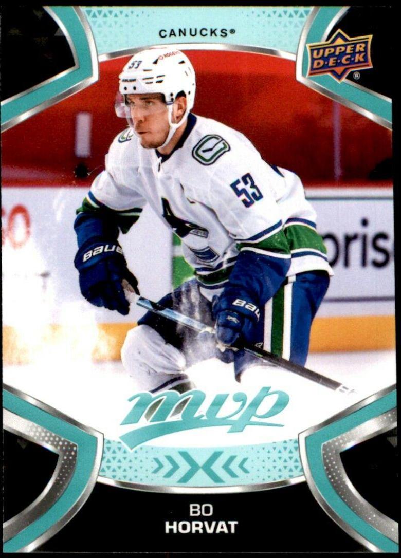 Bo Horvat #53 2021-22 Upper Deck MVP Hockey