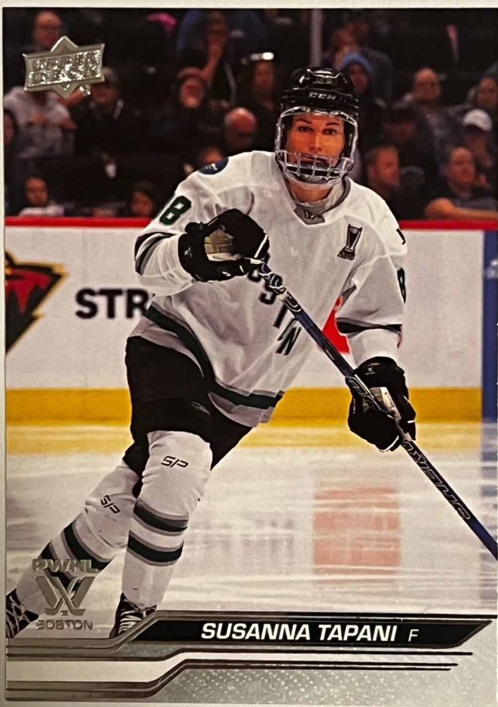 Susanna Tapani #10 Hockey Cards 2024 Upper Deck PWHL