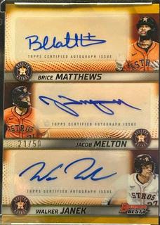 Jacob Melton / Walker Janek / Brice Matthews