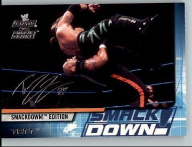 Tazz #52 Wrestling Cards 2002 Fleer WWE Raw vs Smackdown