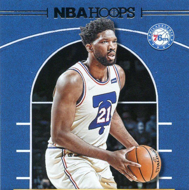 Joel Embiid #6 Basketball Cards 2021 Panini Hoops High Court