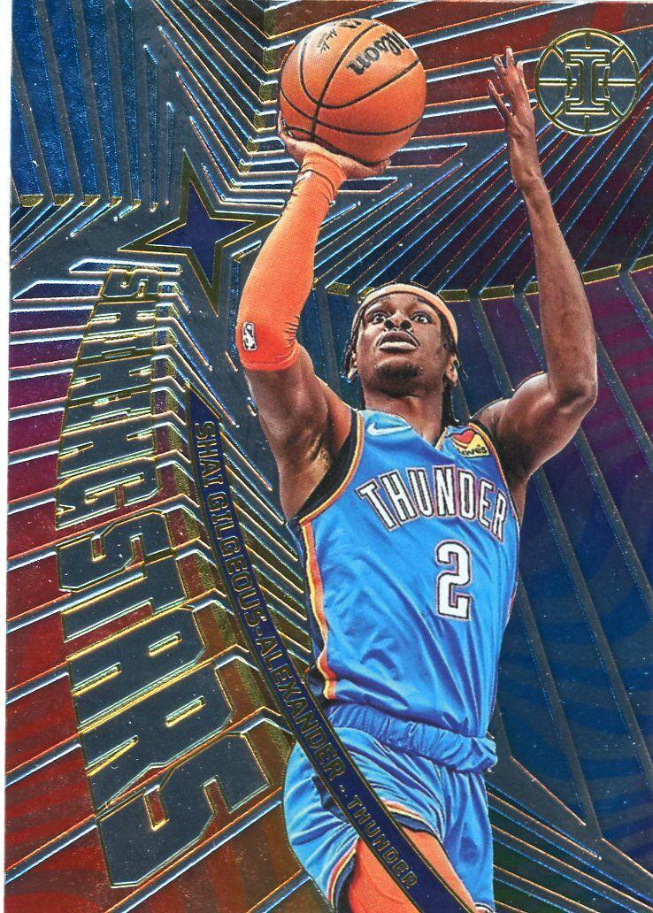 Shai Gilgeous Alexander #2 Basketball Cards 2021 Panini Illusions Shining Stars