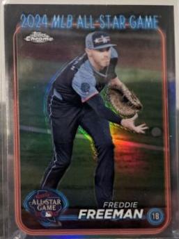 Freddie Freeman #ASGC-45 Baseball Cards 2024 Topps Chrome Update All-Star Game
