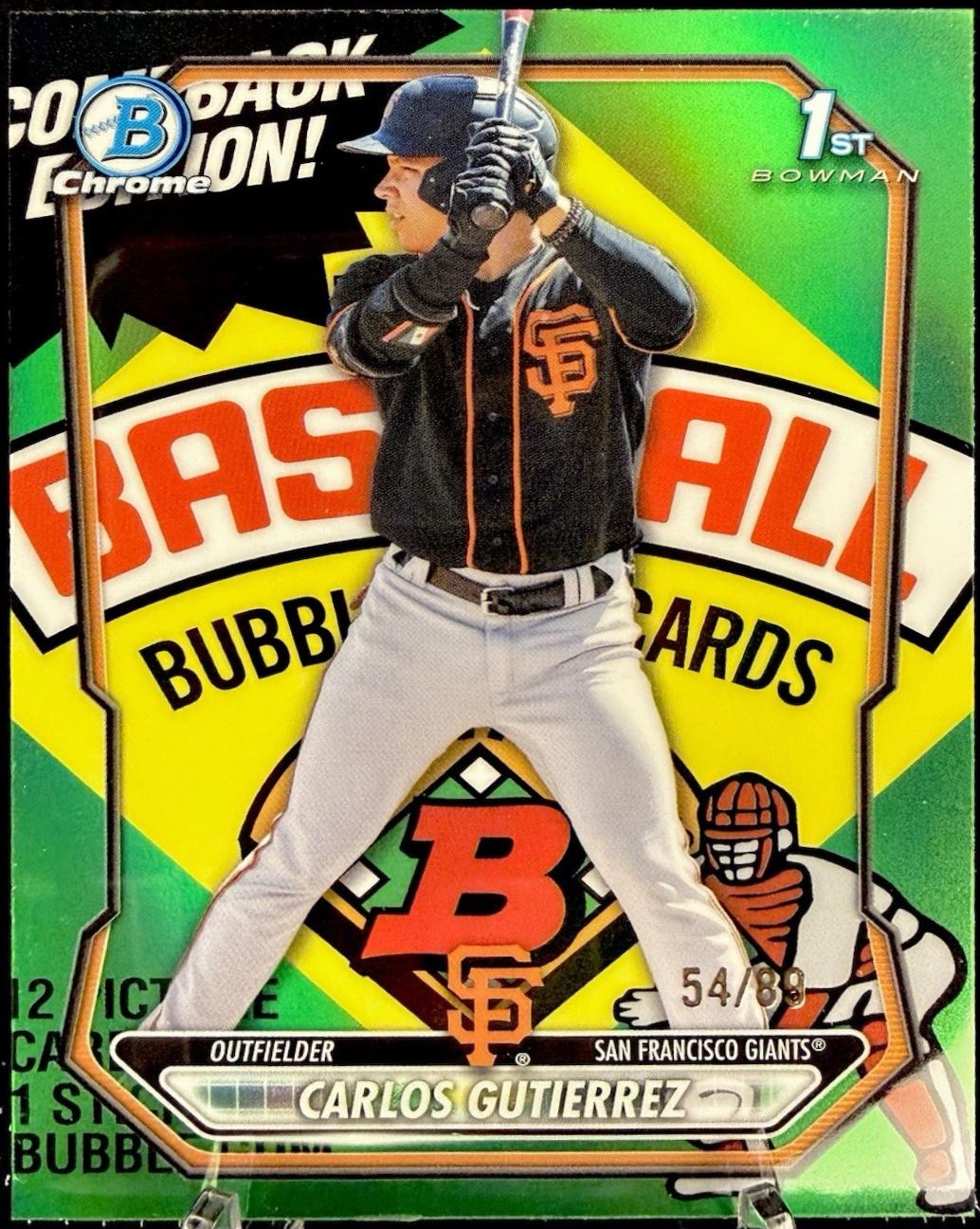 2026 Carlos Gutierrez [Packfractor Variation] #BCP-14