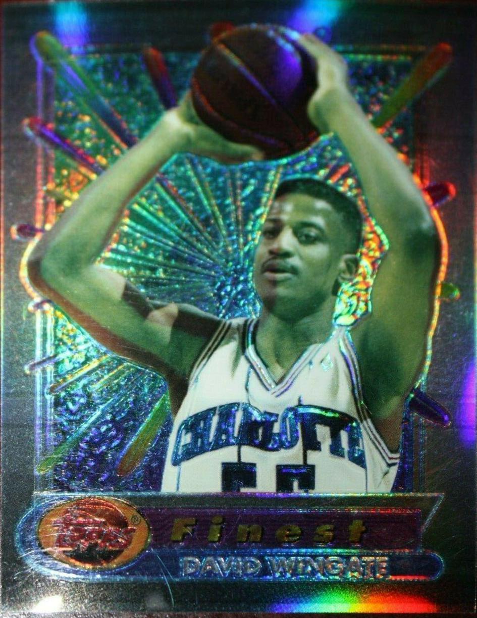 David Wingate Refractor #121 Basketball Cards 1994 Finest