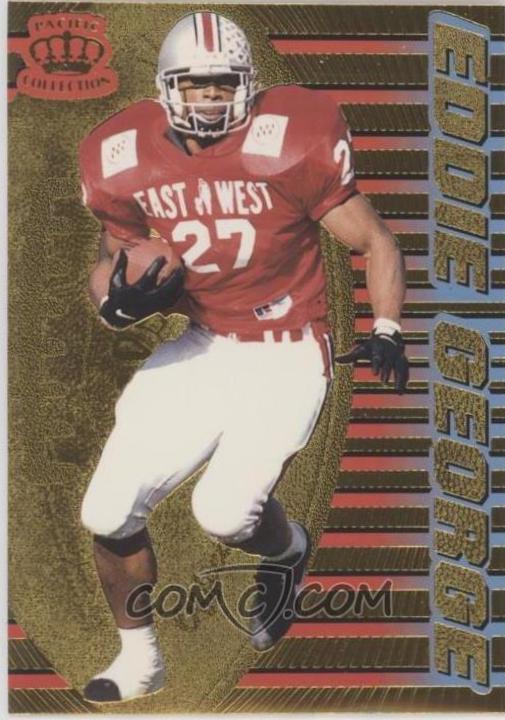 Eddie George #P-55 Football Cards 1996 Pacific