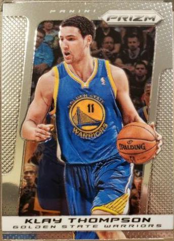 Klay Thompson #197 Basketball Cards 2013 Panini Prizm