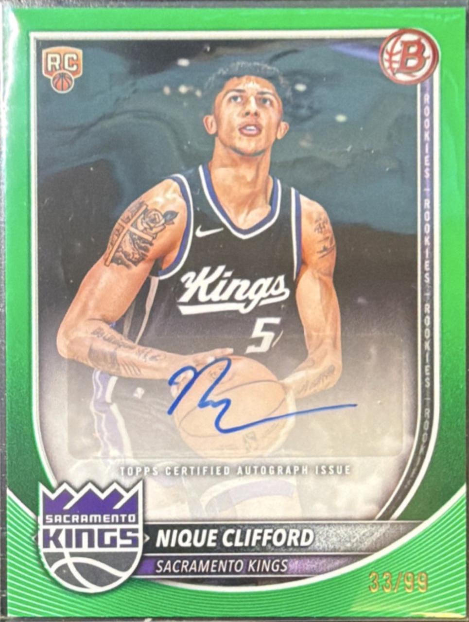 Nique Clifford [Green Border] #RVA-NC