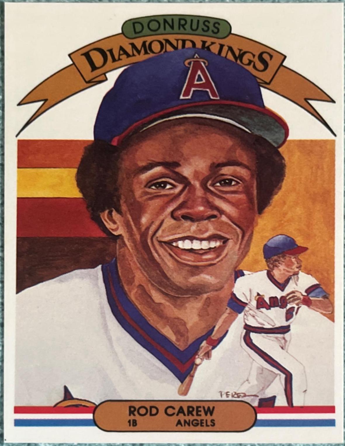 Rod Carew #8 Baseball Cards 1982 Donruss