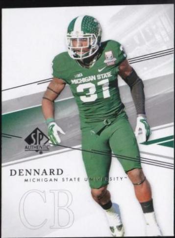 Darqueze Dennard #12 Football Cards 2014 SP Authentic