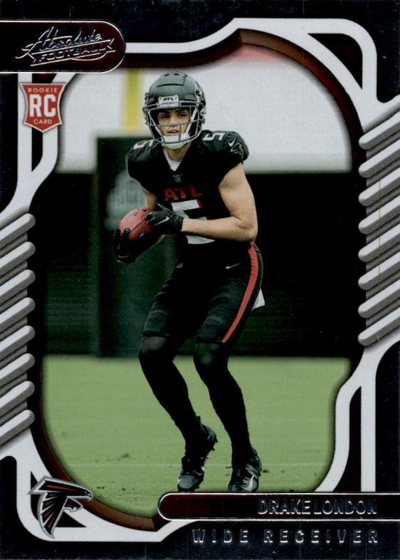 Drake London #107 Football Cards 2022 Panini Absolute