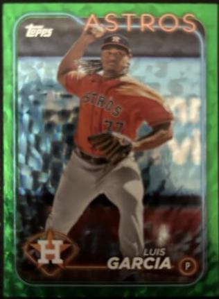 Luis Garcia [Green Foil] (2024 Topps)