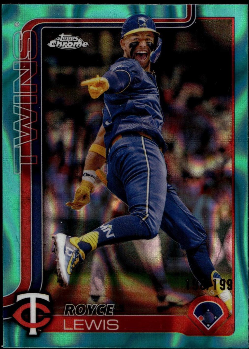 Royce Lewis #254 2025 Topps Chrome Baseball