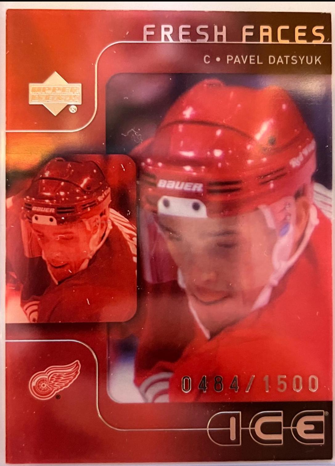 Pavel Datsyuk #53 Hockey Cards 2001 Upper Deck Ice