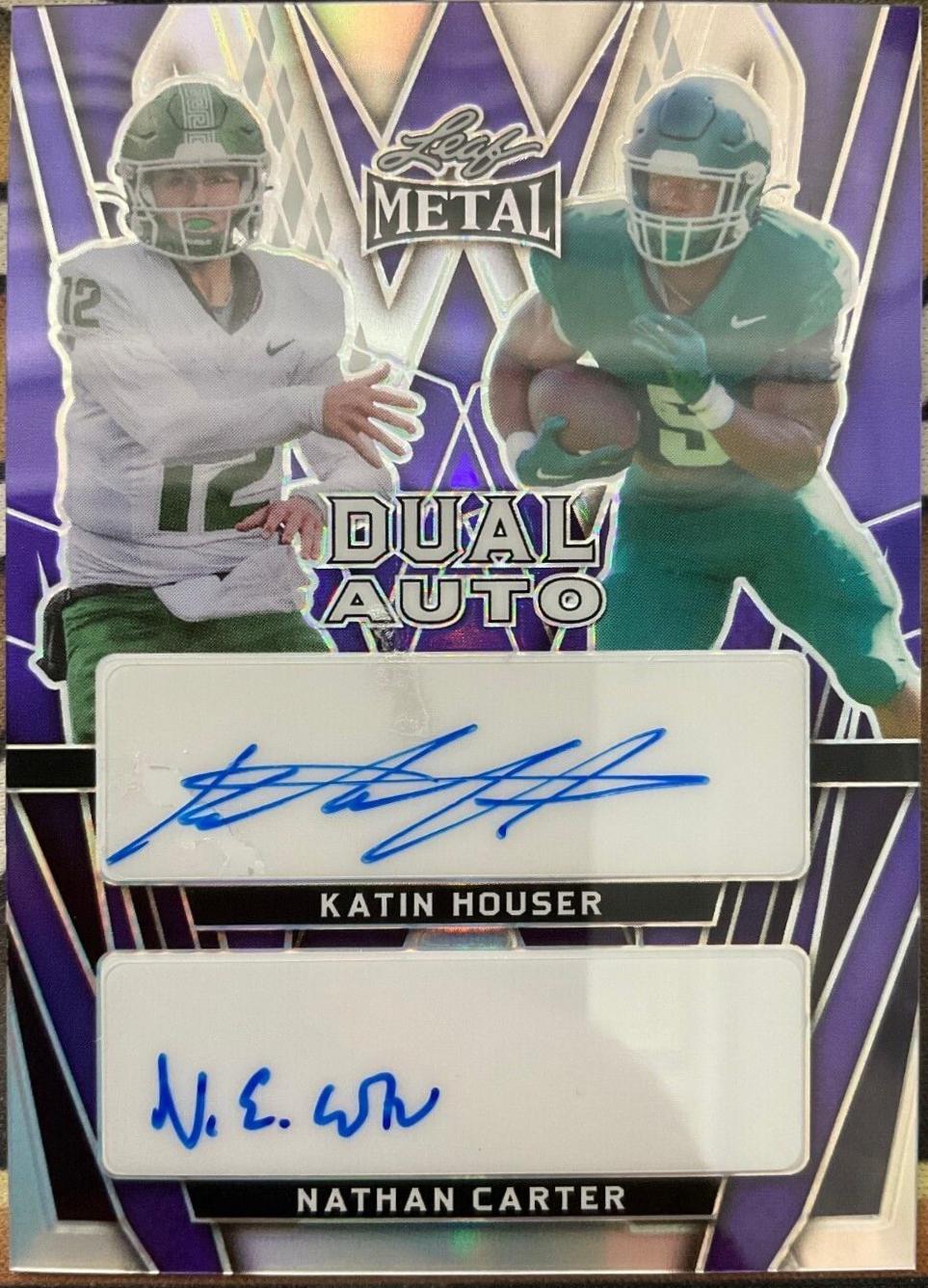 Katin Houser / Nathan Carter [Purple Prismatic] #DA-15