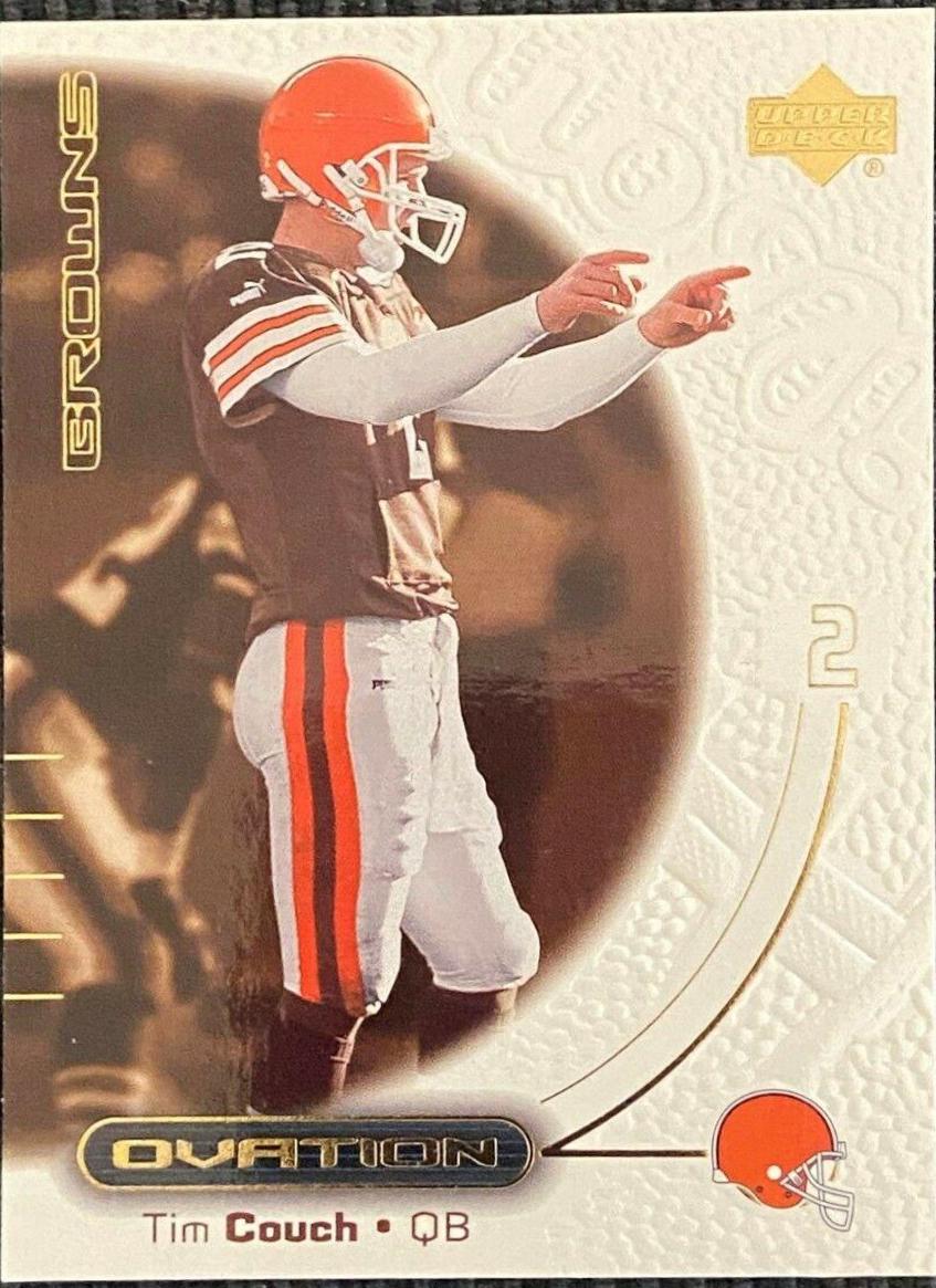 Tim Couch #13 Football Cards 2000 Upper Deck Ovation