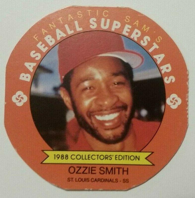 Ozzie Smith #11 Baseball Cards 1988 Fantastic Sam's Discs