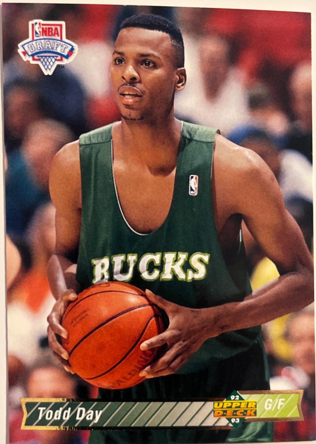 Todd Day #20 Basketball Cards 1992 Upper Deck