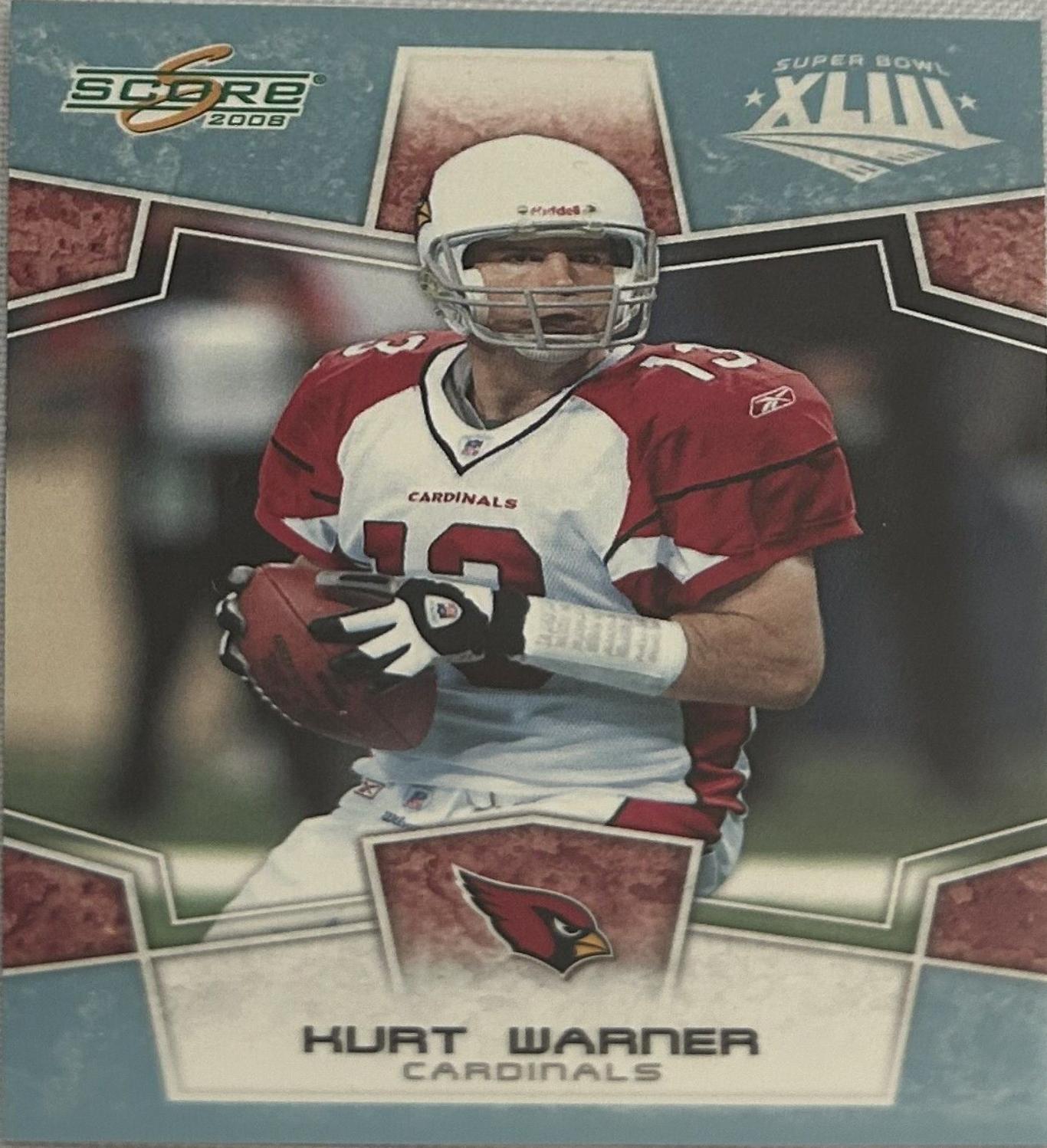 Kurt Warner #2 Football Cards 2008 Panini Score