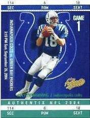Peyton Manning [General Admission Green] #54