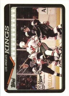 Kings Team #17 Hockey Cards 1990 Topps Tiffany